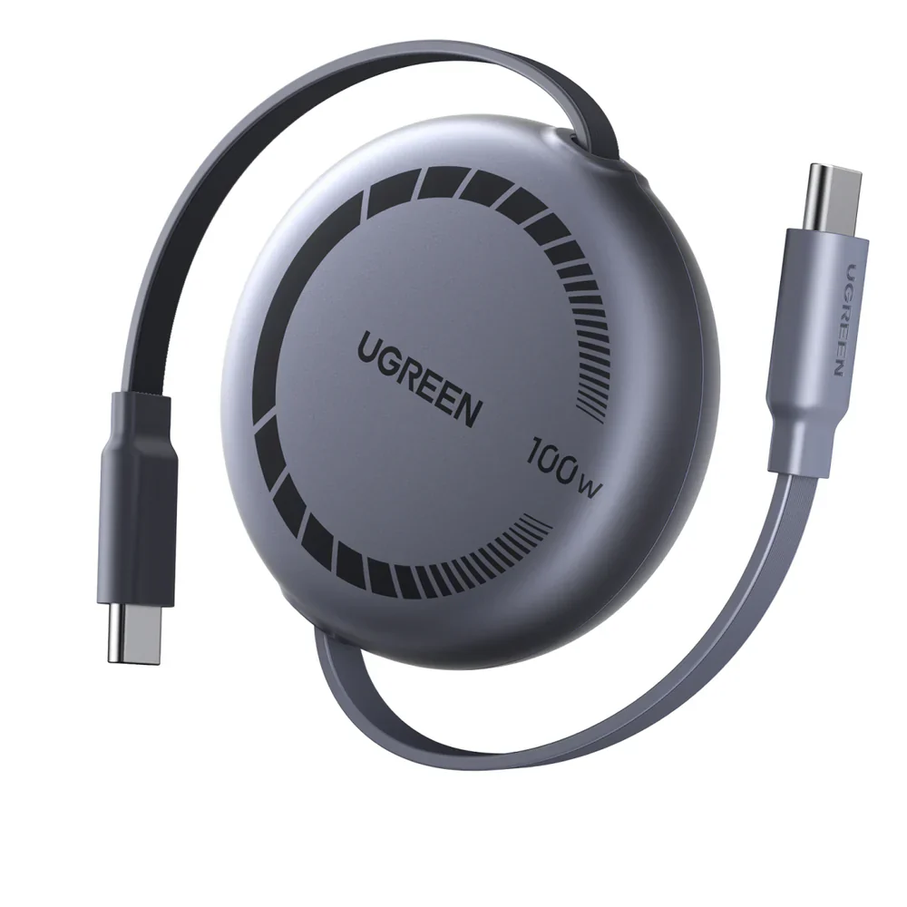 Kabel UGreen Retractable USB-C To USB-C 100W 1M